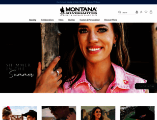 montanasilversmiths.com screenshot