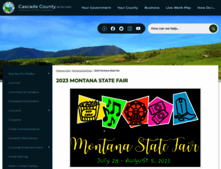 montanastatefair.com screenshot