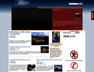 montanismo.org screenshot