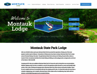 montauklodge.com screenshot
