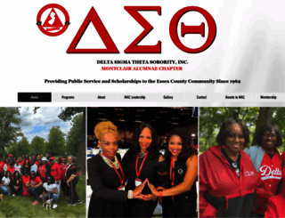 montclairalumnae-dst.org screenshot