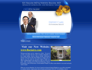 montclairbariatricsurgery.com screenshot