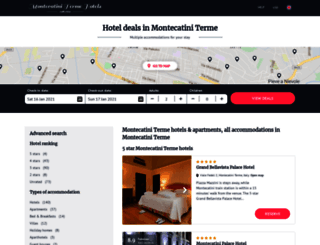 montecatini-terme-hotels.com screenshot