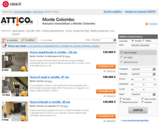 montecolombo.attico.it screenshot