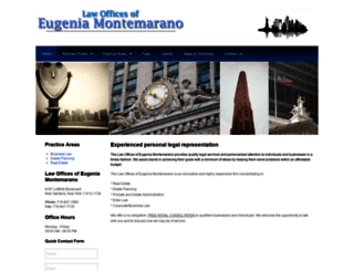 montemaranolaw.com screenshot