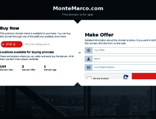 montemarco.com screenshot