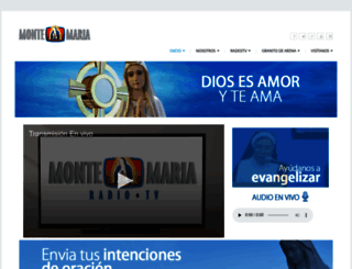 montemaria.org screenshot