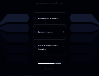 monterey-carmel.com screenshot