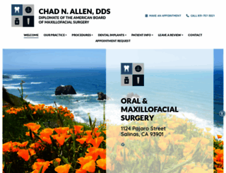 montereybayoralsurgery.com screenshot