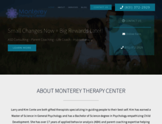 montereyhypnosiscenter.com screenshot
