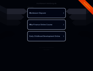 montessori-isenburg.de screenshot