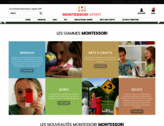 montessori-spirit.com screenshot