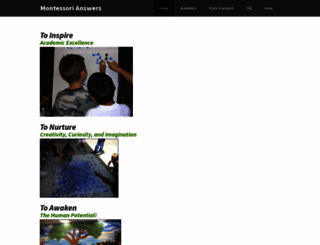 montessorianswers.com screenshot