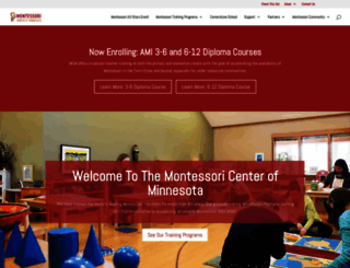 montessoricentermn.org screenshot