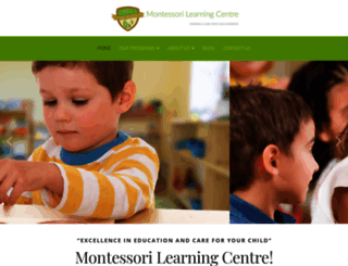 montessorilearning.ca screenshot