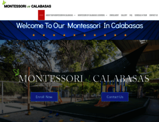montessoriofcalabasas.com screenshot