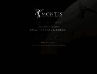 monteswines.com screenshot