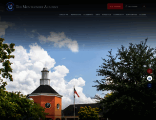 montgomeryacademy.org screenshot