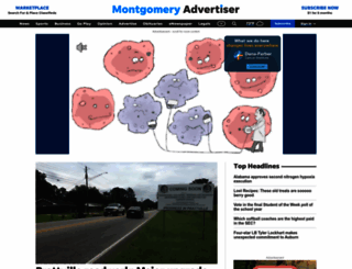 montgomeryadvertiser.com screenshot