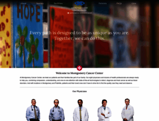 montgomerycancercenter.com screenshot