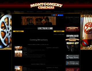 montgomerycinemas.com screenshot