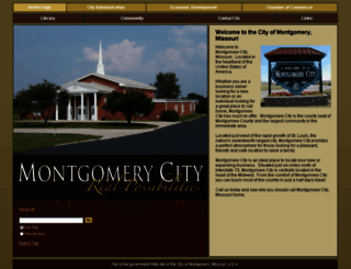 montgomerycitymo.org screenshot