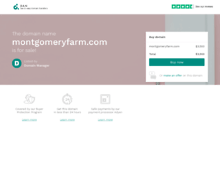 montgomeryfarm.com screenshot