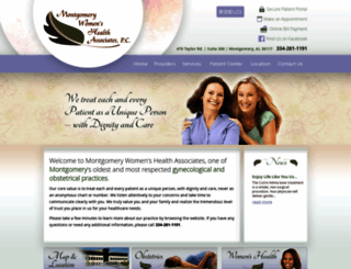 montgomerywomenshealth.com screenshot