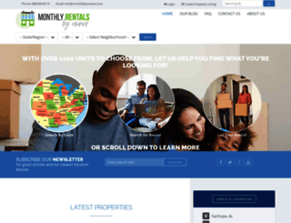 monthrentals.com screenshot