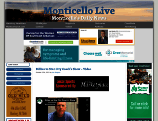 monticellolive.com screenshot