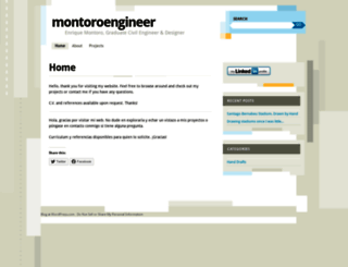 montoroengineer.wordpress.com screenshot