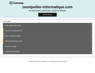 montpellier-informatique.com screenshot