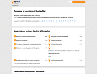 montpellier.opendi.fr screenshot
