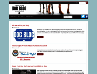 montrealdogblog.com screenshot