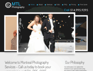 montrealphotographyservices.com screenshot