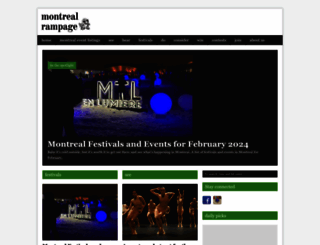 montrealrampage.com screenshot
