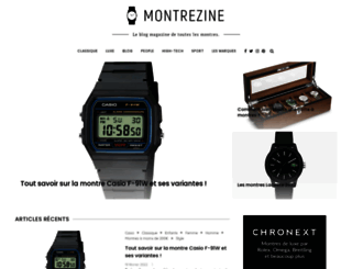 montrezine.com screenshot
