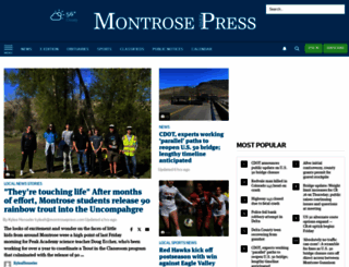 montrosepress.com screenshot