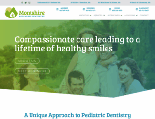 montshirepediatricdentistry.com screenshot