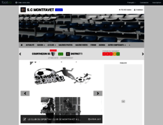 montvafet.footeo.com screenshot
