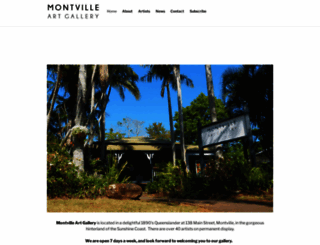 montvilleartgallery.com.au screenshot