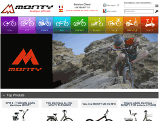 monty-store.com screenshot