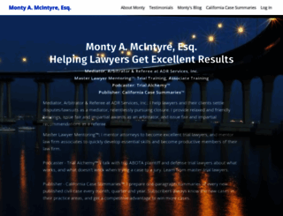 montymcintyre.com screenshot
