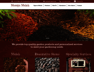 montysmulch.com screenshot