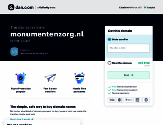 monumentenzorg.nl screenshot