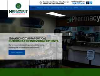 monumentrx.com screenshot