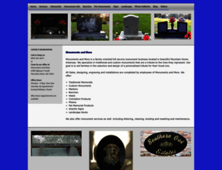 monumentsandmore.com screenshot