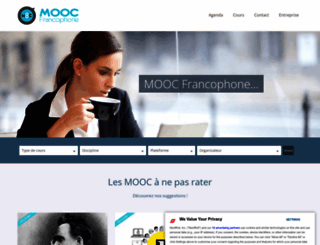 mooc-francophone.com screenshot