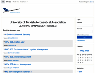 moodle.thk.edu.tr screenshot