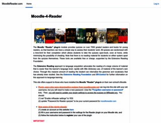 moodlereader.net screenshot